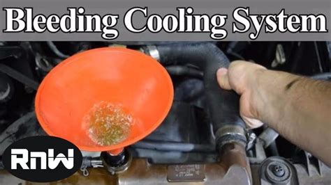 how to bleed engine cooling system