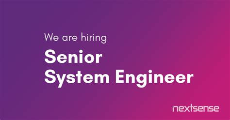 senior system engineer