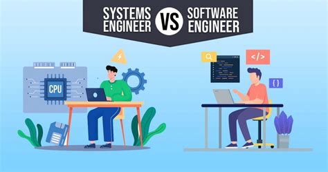 systems engineer vs software engineer