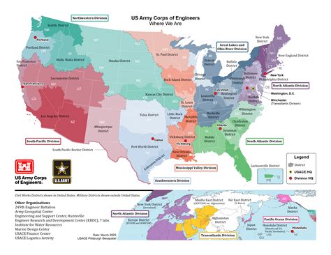 what coordinate system does the army corp of engineers use